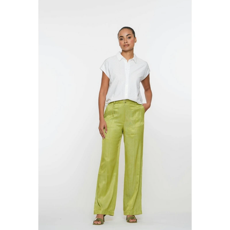 Dames Broek 51180-26 Geisha GROEN DESSIN