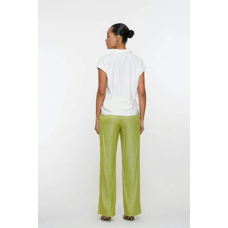 Dames Broek 51180-26 Geisha GROEN DESSIN