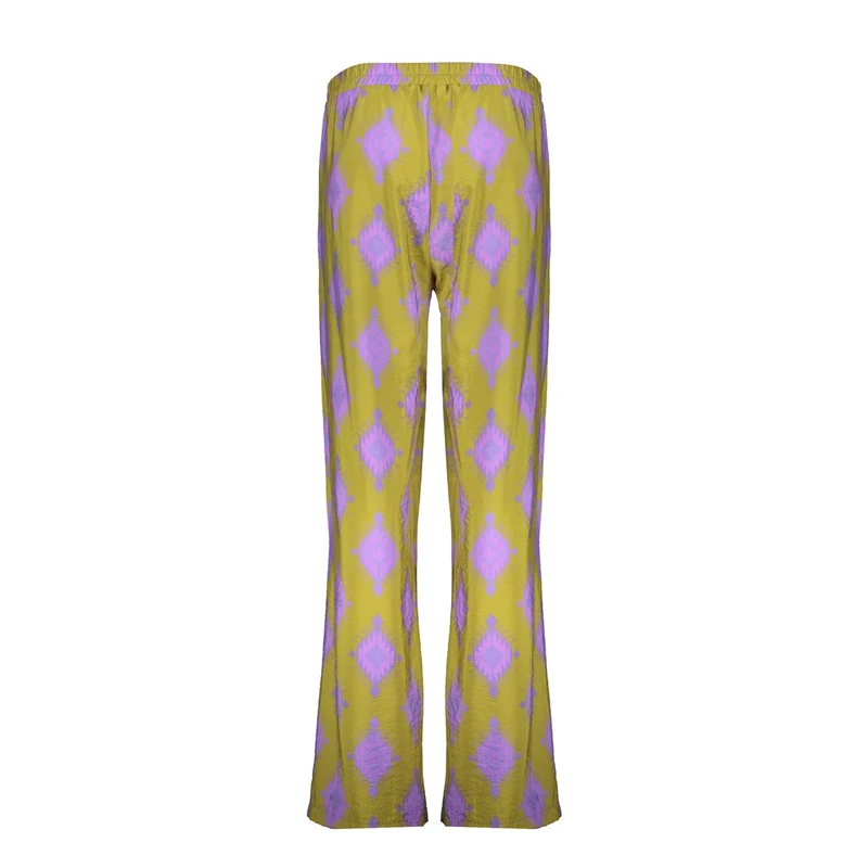 Dames Broek 51225-20 Geisha GROEN DESSIN
