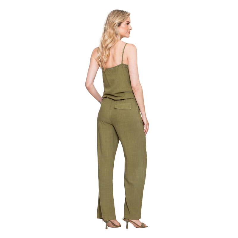 Dames Broek 51340-21 Geisha GROEN DESSIN