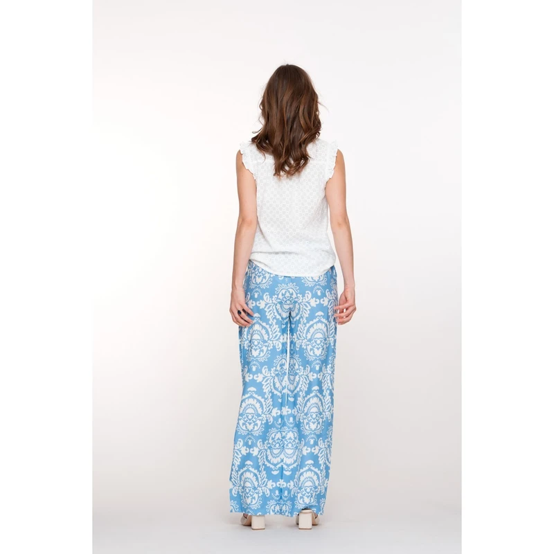 Dames Broek 51371-26 Geisha BLAUW MELE