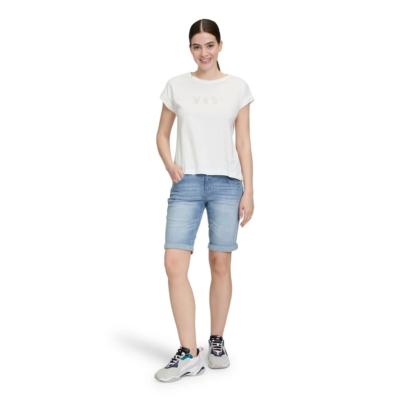 Dames Broek 69727564 Cartoon MIDDEN BLAUW