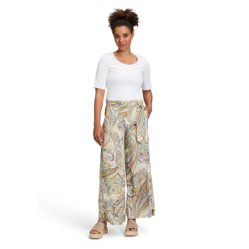 Dames Broek 69797313 Cartoon GROEN DESSIN