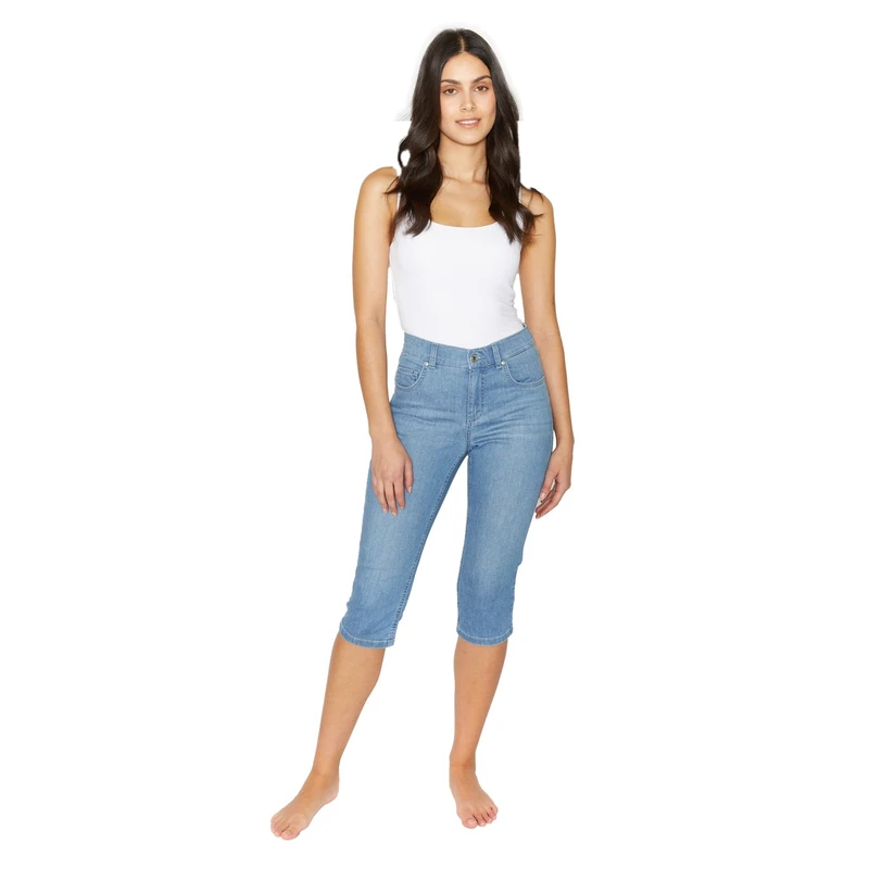 Dames Broek Anacapri Angels LIGHT BLUE DENIM