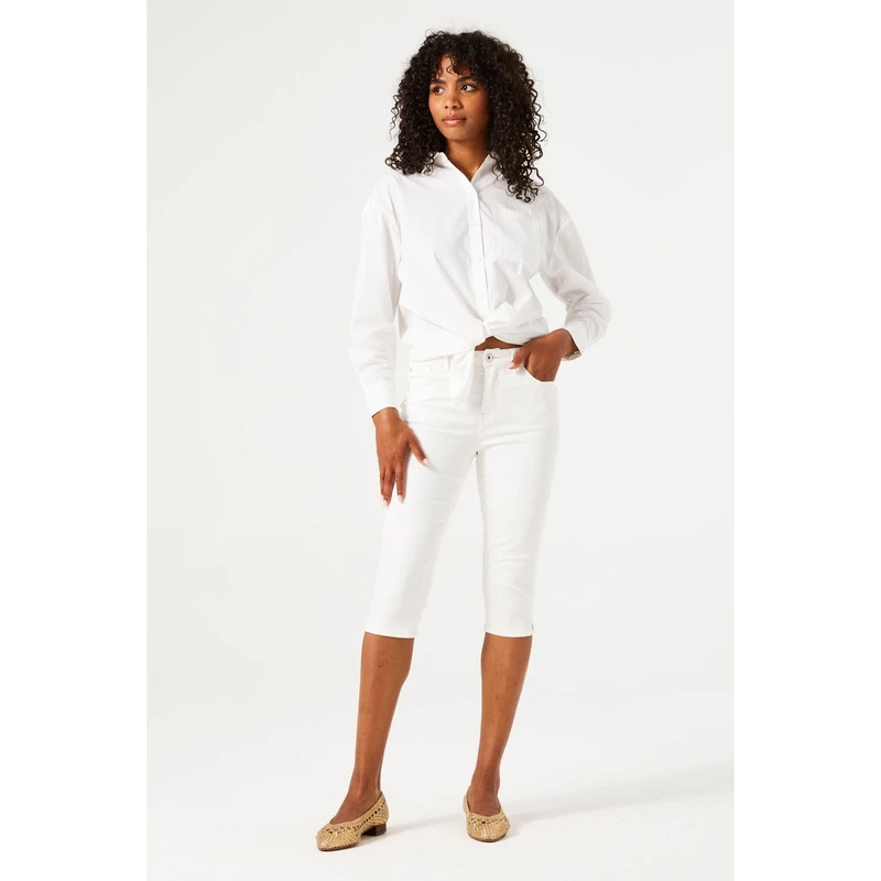 Dames Broek Celia 281 Garcia Wit