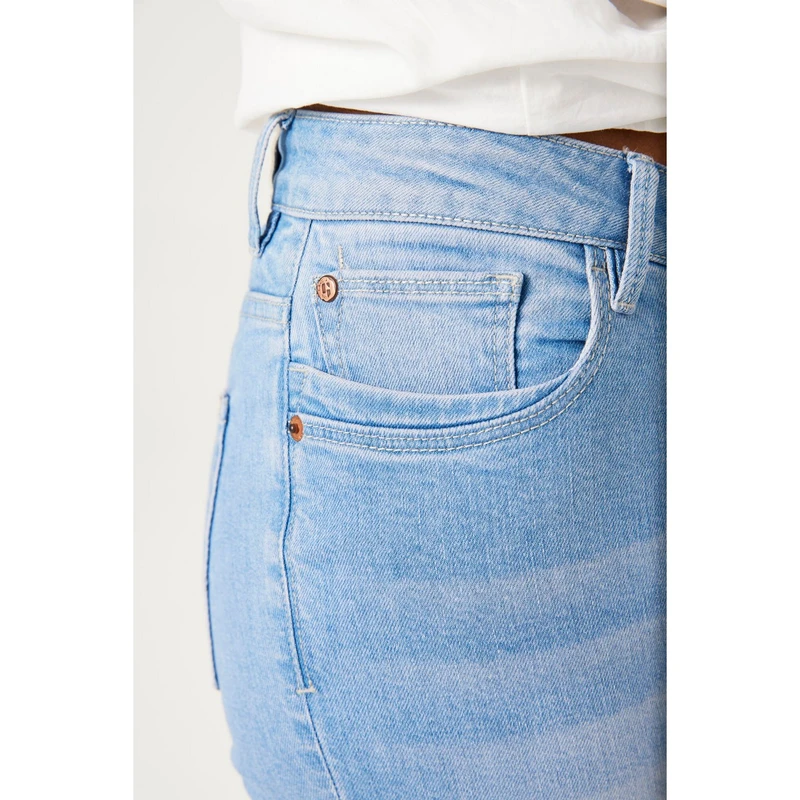 Dames Broek Celia 281 Garcia LIGHT BLUE DENIM