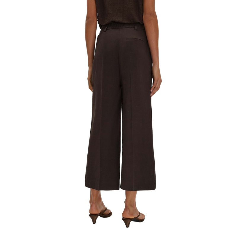 Dames Broek Celino cropped Someday DONKER BRUIN