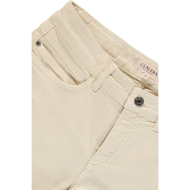 Dames Broek CL24-22802 Claudia by Claudia Strater ECRU