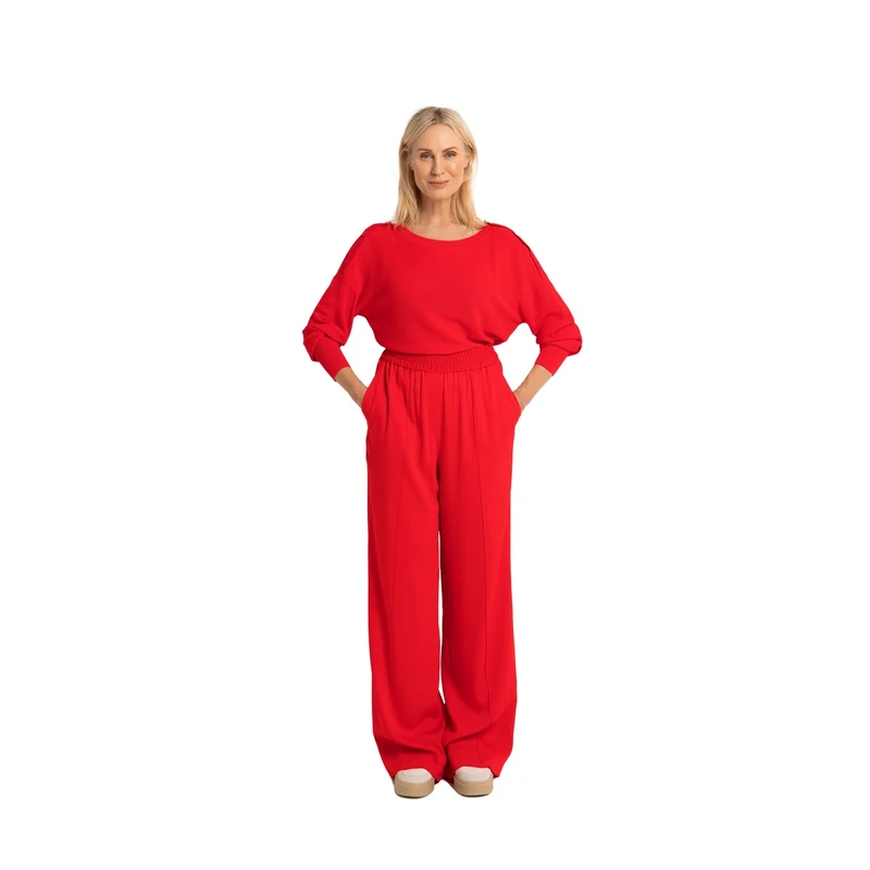 Dames Broek CS23-21524 Claudia Strater ROOD