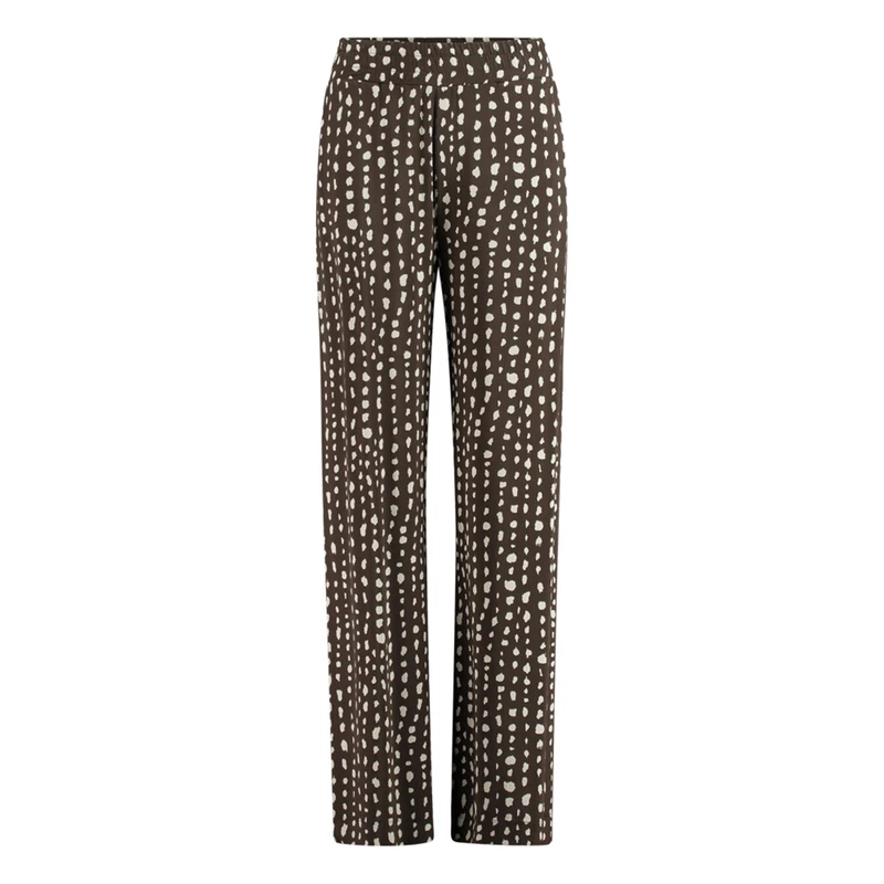 Dames Broek CS24-21522 Claudia Strater DONKER BRUIN