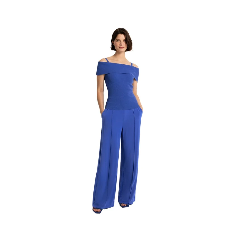 Dames Broek CS24-21523 Claudia Strater KOBALT