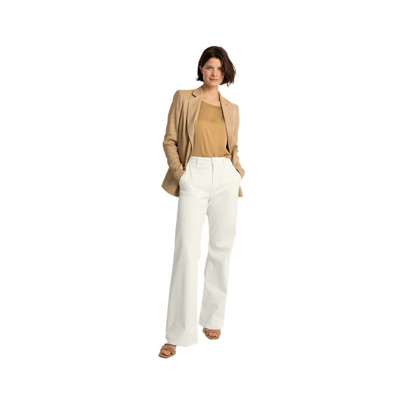 Dames Broek CS24-22513 Claudia Strater Wit