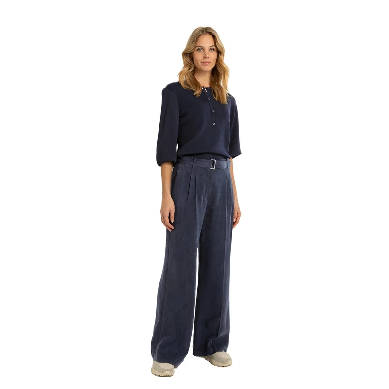 Dames Broek CS25-21516 Claudia Strater NAVY