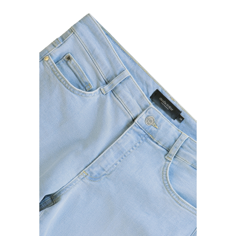 Dames Broek CS25-22521 Claudia Strater BLEACHED BLUE DENIM