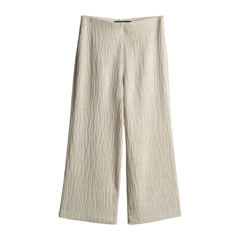 Dames Broek Curilo texture Someday NATUREL