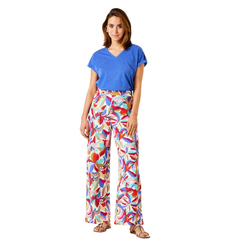 Dames Broek D50112 Garcia BLEU