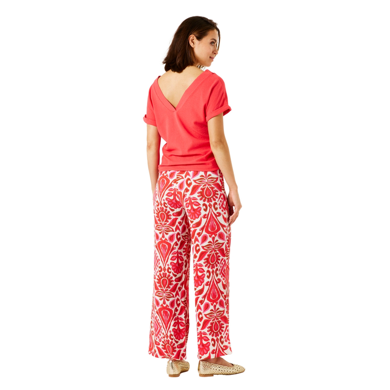 Dames Broek E50312 Garcia ROOD