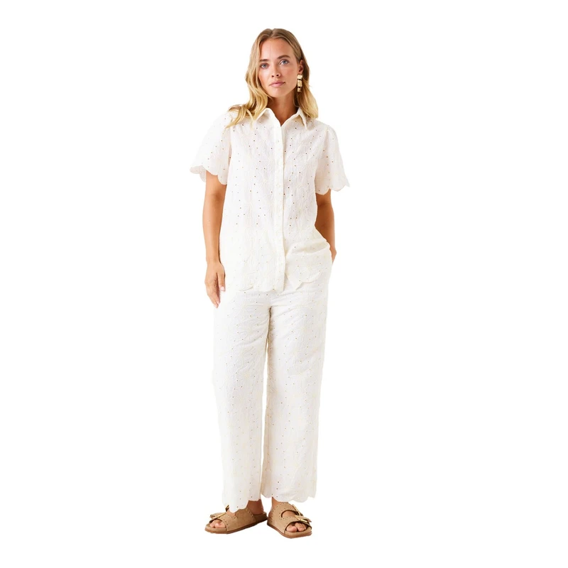 Dames Broek E50315 Garcia OFF-WHITE