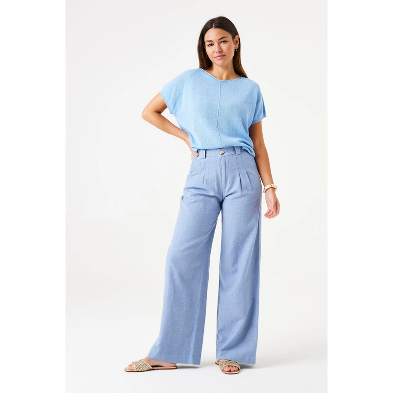 Dames Broek E50317 Garcia INDIGO BLUE