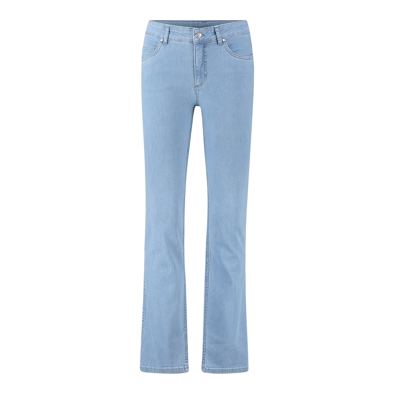 Dames Broek EB#colbiedenim82cm Sanne LIGHT BLUE DENIM