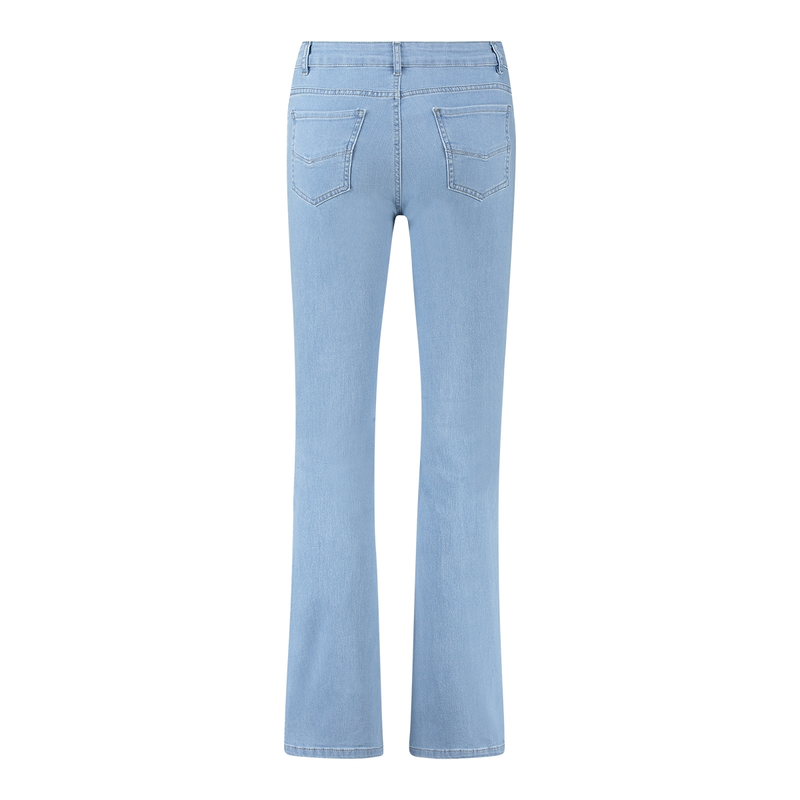 Dames Broek EB#colbiedenim82cm Sanne LIGHT BLUE DENIM