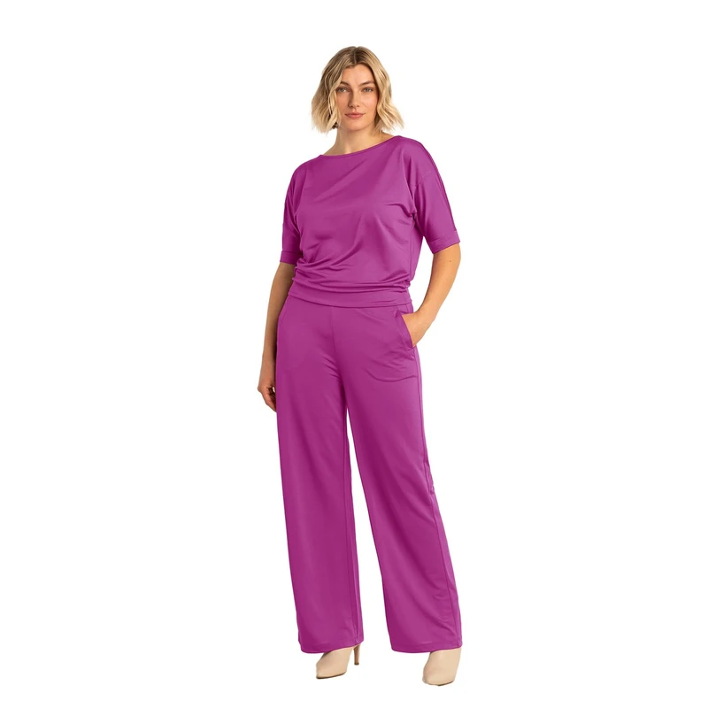 Dames Broek EX21-25036 Expresso CERISE
