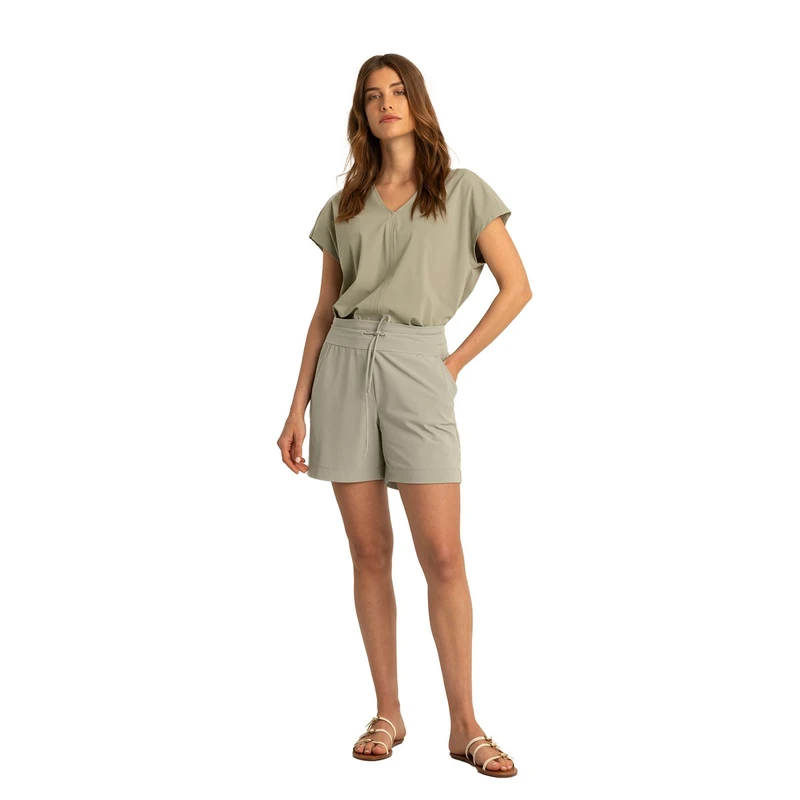 Dames Broek EX21-25262 Expresso OLIJF