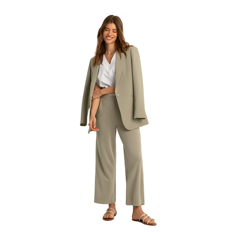 Dames Broek EX21-25301 Expresso OLIJF