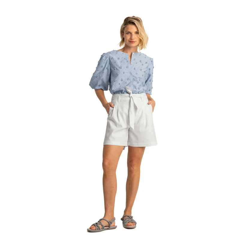 Dames Broek EX21-25312 Expresso Wit