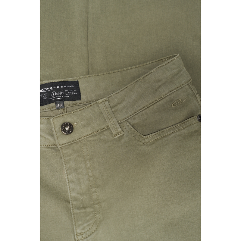 Dames Broek EX22-25379 Expresso OLIJF