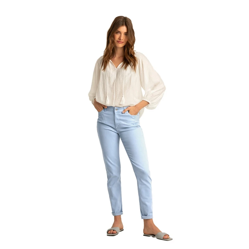 Dames Broek EX22-25379 Expresso BLEU