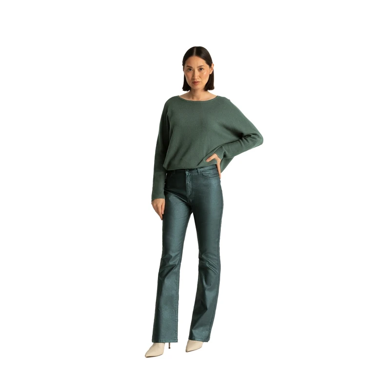 Dames Broek EX23-22014 Expresso KHAKIGROEN