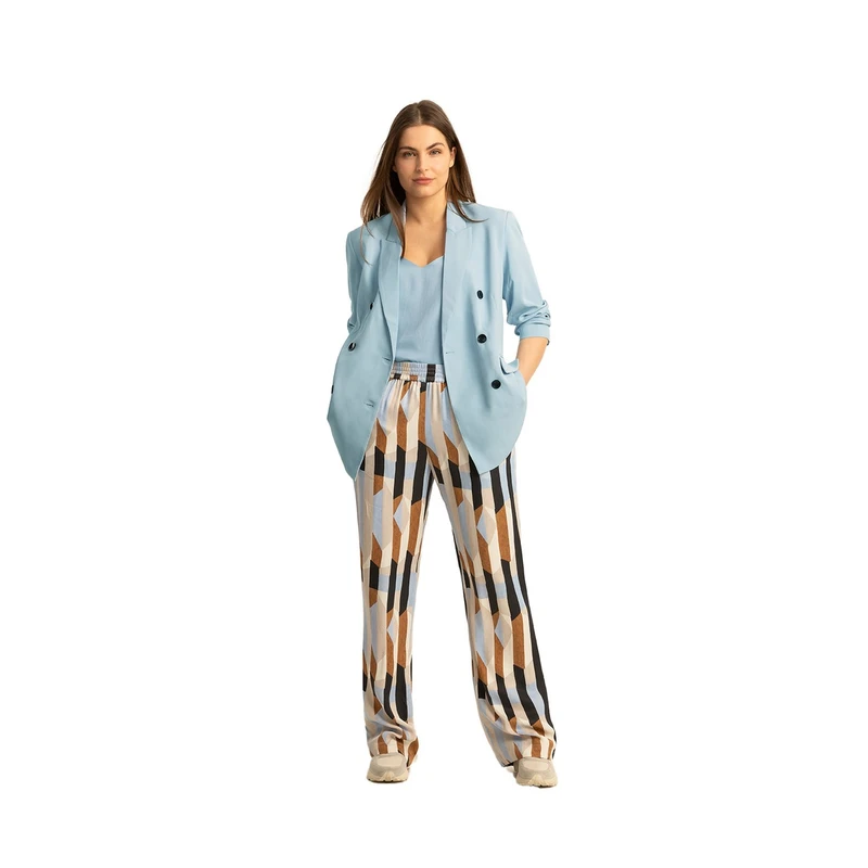 Dames Broek EX24-21024 Expresso BLEU
