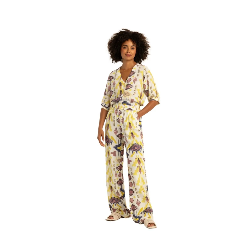 Dames Broek EX24-21028 Expresso GEEL