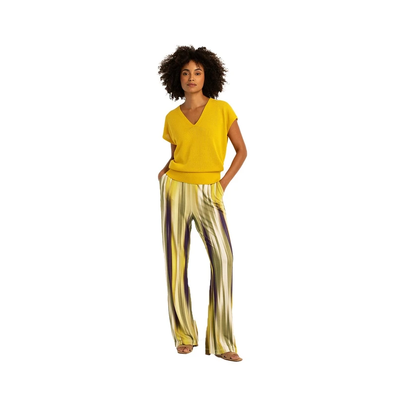 Dames Broek EX24-21055 Expresso GEEL