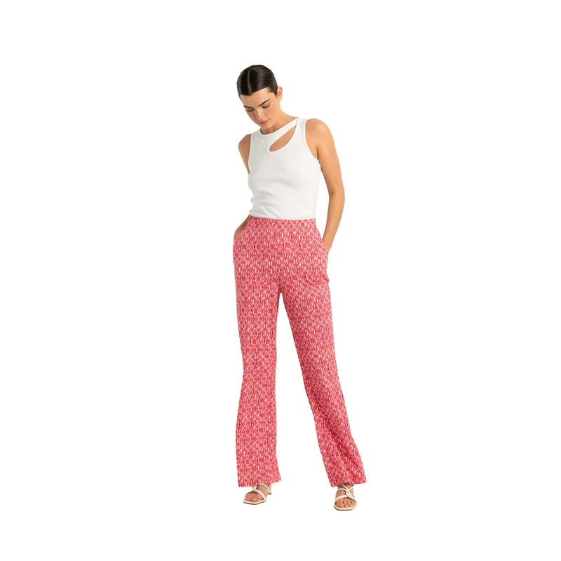 Dames Broek EX24-21064 Expresso ROOD
