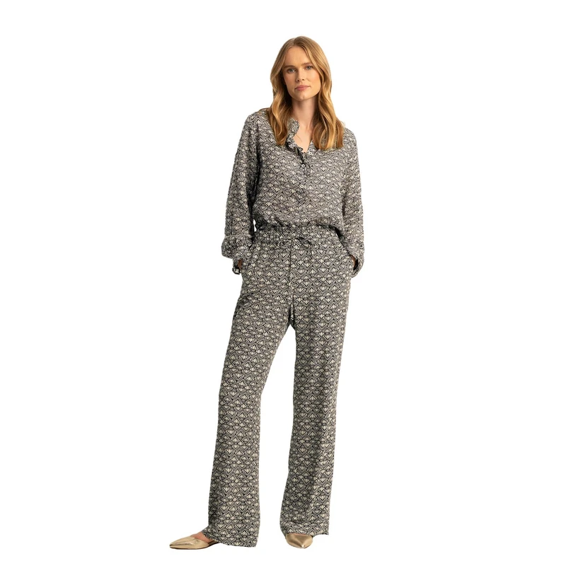 Dames Broek EX25-21010 Expresso ZWART