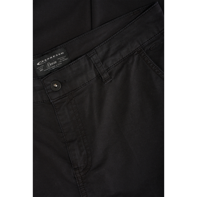 Dames Broek EX25-22008 Expresso ZWART