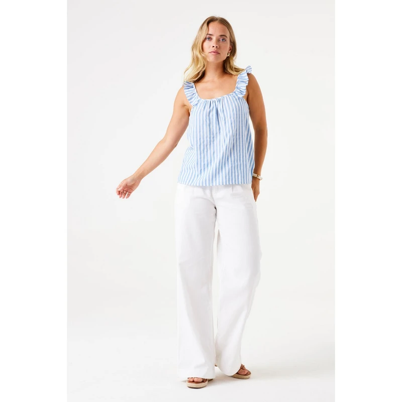 Dames Broek F50110 Garcia OFF-WHITE