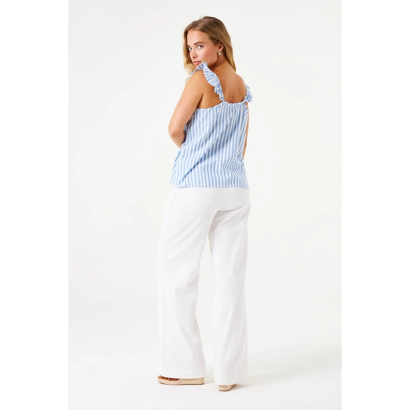 Dames Broek F50110 Garcia OFF-WHITE