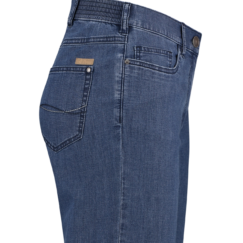Dames Broek Gretha Les Copines MID BLUE DENIM