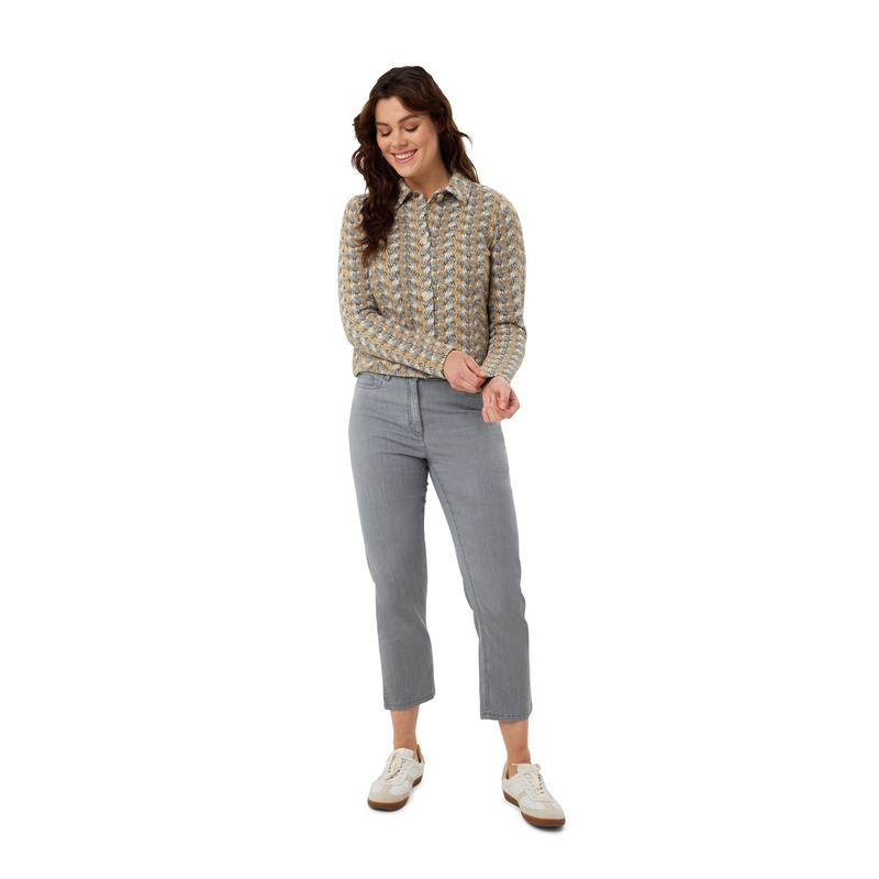 Dames Broek Gretha Les Copines LICHT GRIJS
