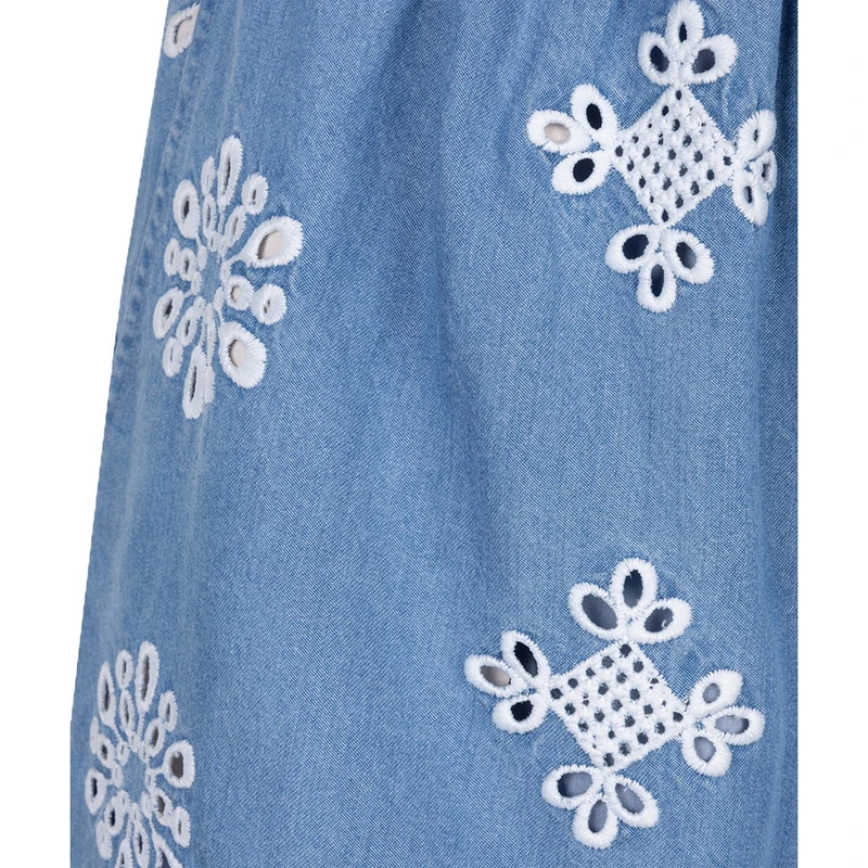 Dames Broek HS25.28210 esqualo INDIGO BLUE