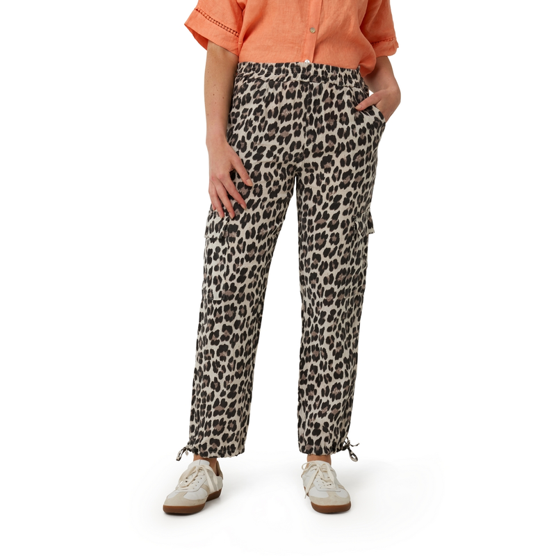Dames Broek IVL-S20 Ivy & You ZWART DESSIN