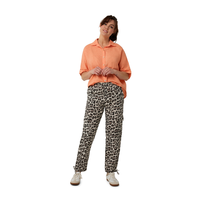 Dames Broek IVL-S20 Ivy & You ZWART DESSIN