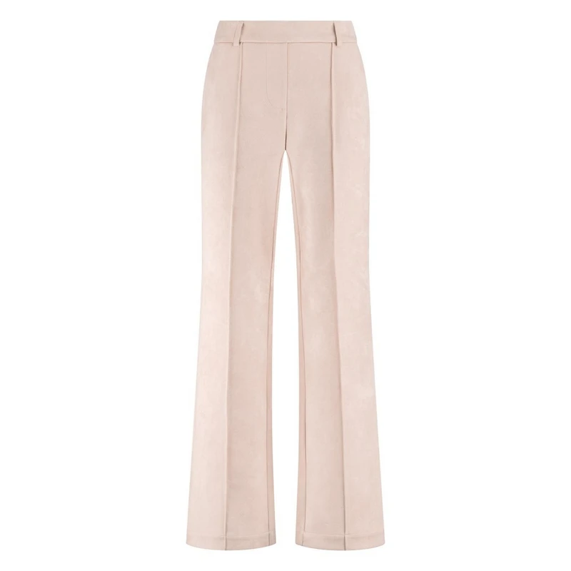 Dames Broek JILL PANTS SUEDINE Nukus NUDE