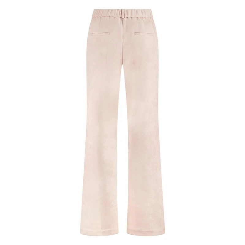 Dames Broek JILL PANTS SUEDINE Nukus NUDE