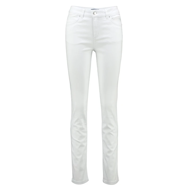 Dames Broek Logan#nitrosatin82cm Sanne Wit