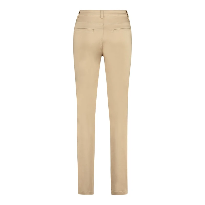 Dames Broek Logan#nitrosatin82cm Sanne ZAND