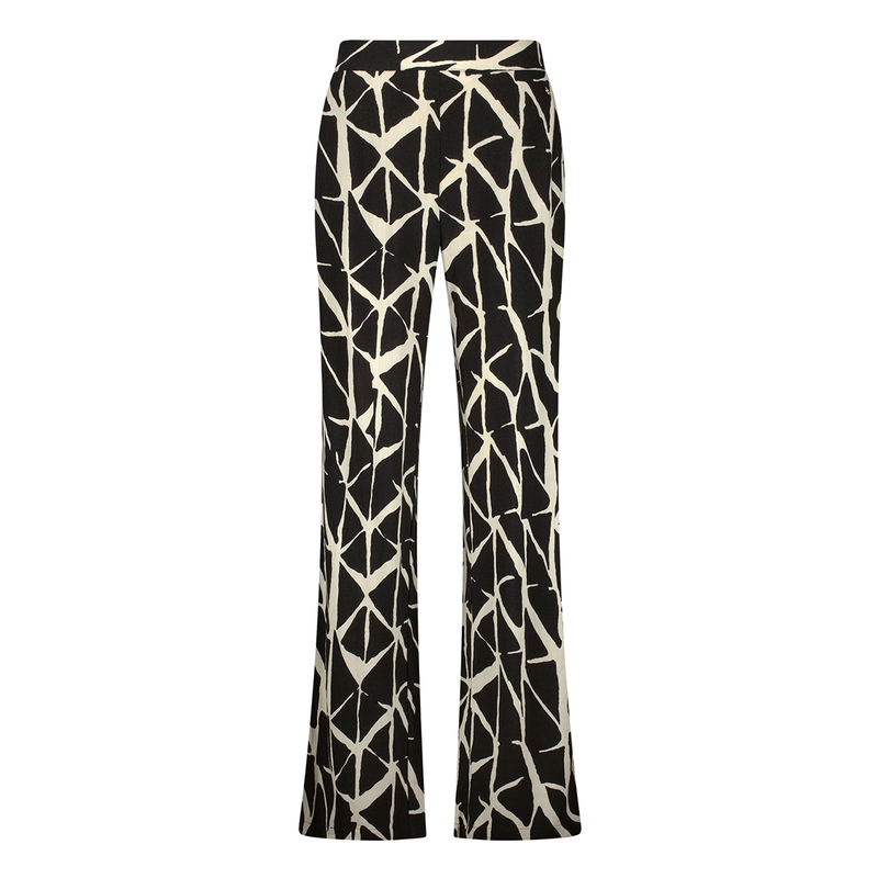 Dames Broek Lola Nukus ZWART DESSIN